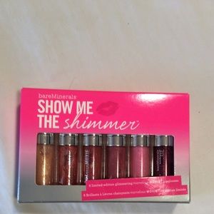 Bare Minerals Show Me The Shimmer- 6 Lipglosses!